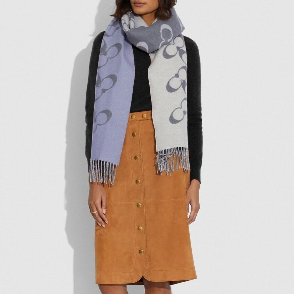 COACH Signature Oversized Muffler